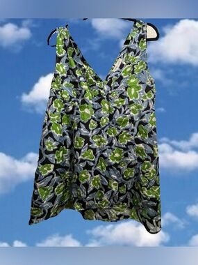 Christian Wijnants silk floral print top size 42/ US size XL EUC Antwerp